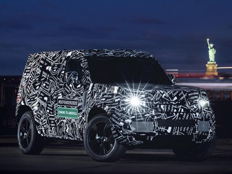 Nový Land Rover Defender se připravuje